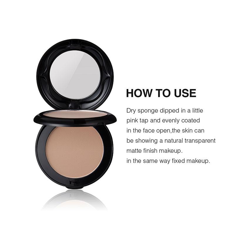 MENOW Double Layer Compact Powder Makeup Professional Beauty Concealer pressed powder Light F612