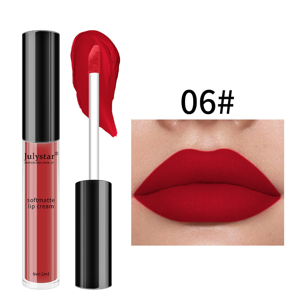 Christmas Makeup Powder Mist Matte Candy Lip Glaze Matte Long Lasting Moisturizing Liquid Lipstick