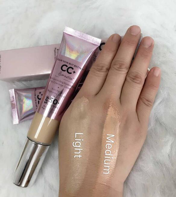 Profissional It Cosmetics It Bye Bye Under Eye Pink Eye Shade Cream Foundation Makeup Concealer Make Up Pro Conceal 12ml