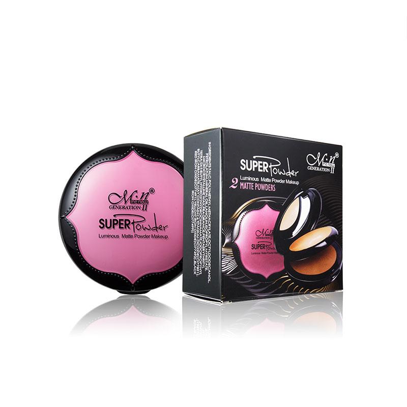 MENOW Double Layer Compact Powder Makeup Professional Beauty Concealer pressed powder Light F612