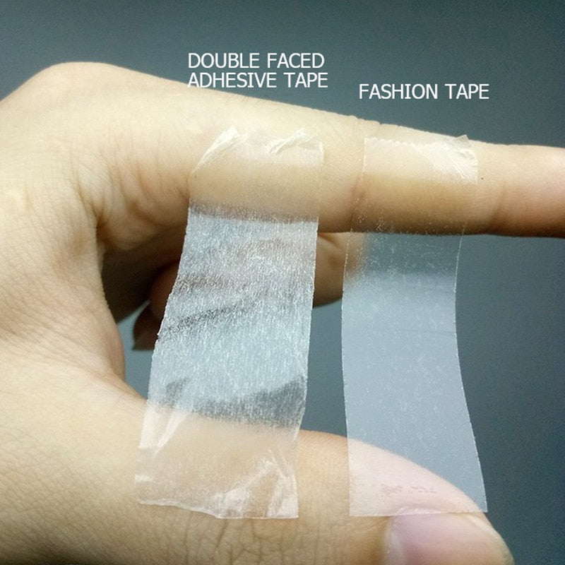 1 Meters Double Sided Adhesive Safe Body Tape Transparent Clothing Lingerie Bra Strip Medical Waterproof Tape Women Intimates