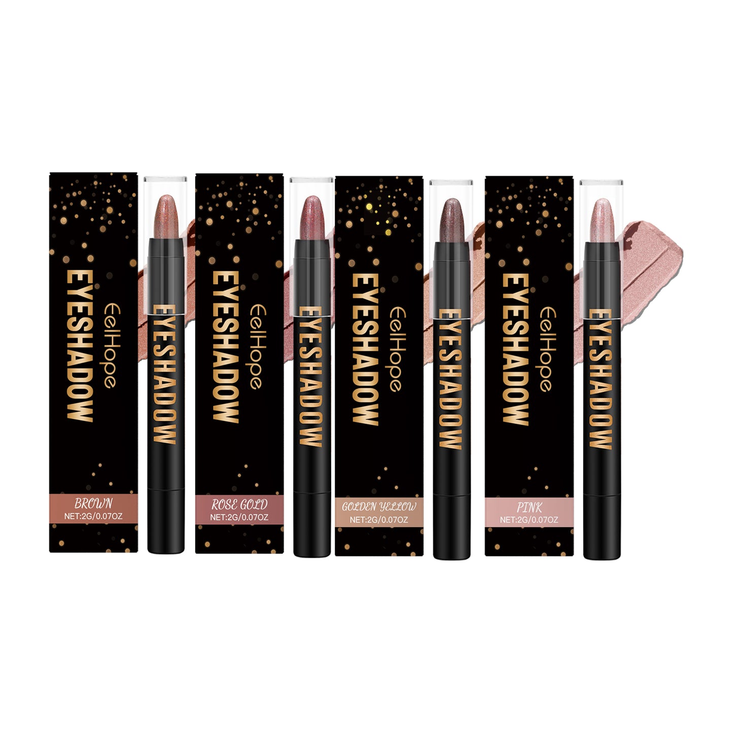 Eyeshadow Stick Series Matte Cream Holding Makeup Color, Easy To Use Eyeshadow Stick