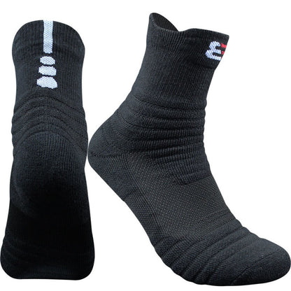 3 Pairs High Quality Men Socks Thick Mens Socks Profession Thermal Towel Bottom Foot Wear Terry Combed Cotton Male Long Tube