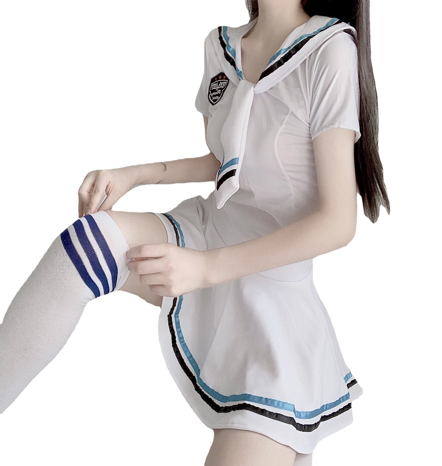 Sexy Pure Student Suit Uniform Temptation Passion Tease Private Hot Bed Sexy Lingerie Suit