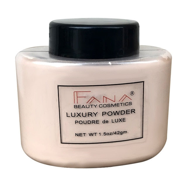 FANA Banana Loose Powder Oil Control Long Lasting Face Makeup Highlighter Mineral Smooth Translucent Setting Powder Beauty Cosmetics