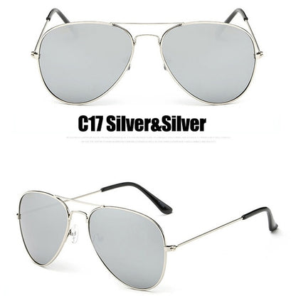 Pilot Mirror Sunglasses Women/Men Brand Designer Luxury Sun Glasses Women Vintage Outdoor Driving Oculos De Sol