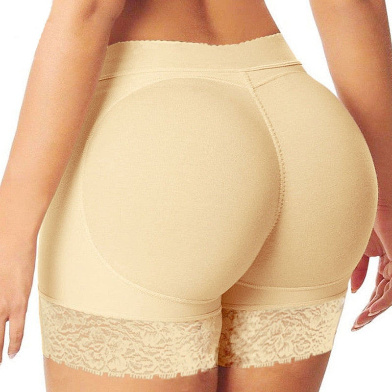 Women Skinny Body Shorts Sexy Lingerie Shaper Briefs Butt Lifter Panty Booty Enhancer Hip Push Up Booster