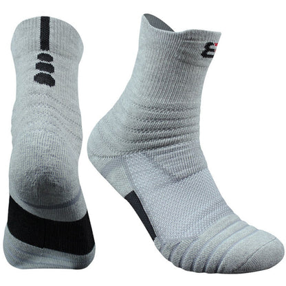 3 Pairs High Quality Men Socks Thick Mens Socks Profession Thermal Towel Bottom Foot Wear Terry Combed Cotton Male Long Tube