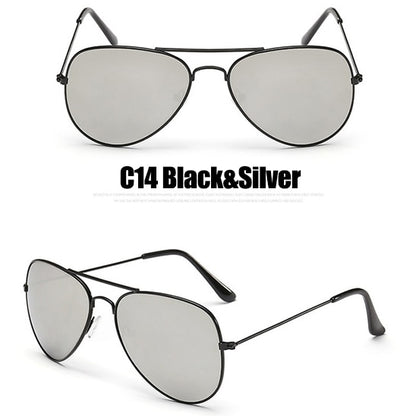 Pilot Mirror Sunglasses Women/Men Brand Designer Luxury Sun Glasses Women Vintage Outdoor Driving Oculos De Sol