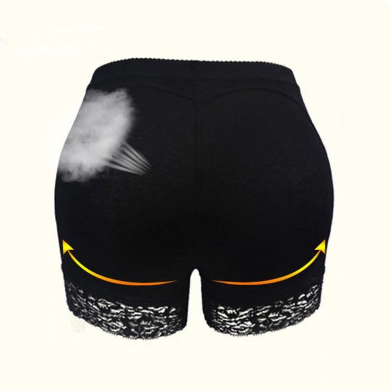 Women Skinny Body Shorts Sexy Lingerie Shaper Briefs Butt Lifter Panty Booty Enhancer Hip Push Up Booster